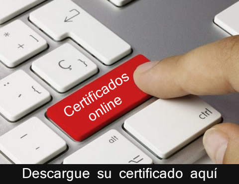 certificados online